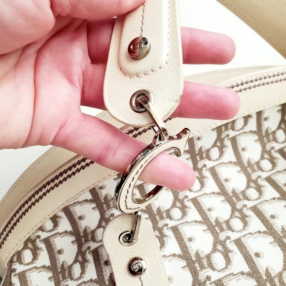 DIOR - Floral Embroidered Trotter Satchel & Clogs - Picture 14 of 16